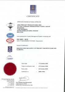 ISO SIRIM 9001