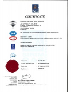JPSB ISO 14001